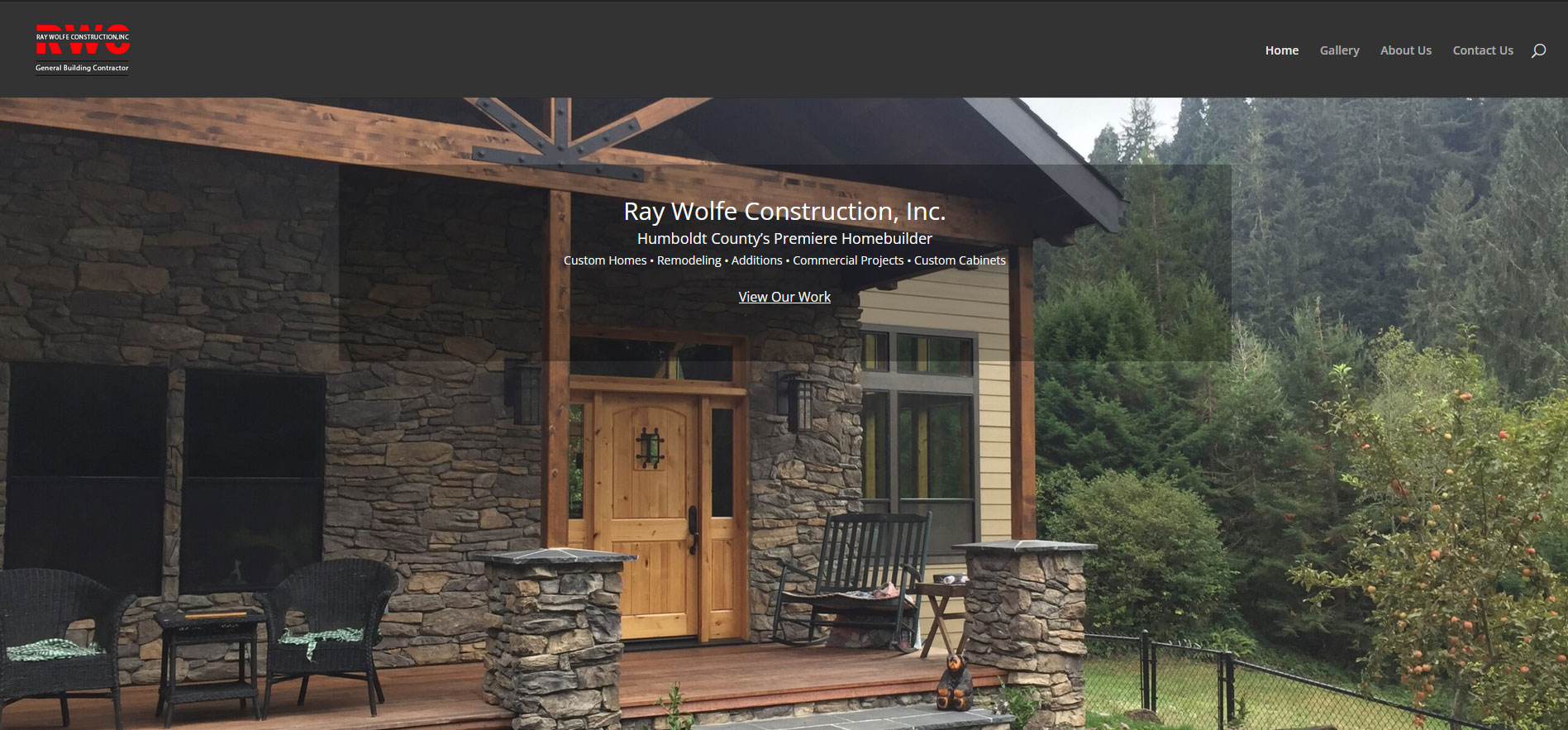 website design project, arcata ca