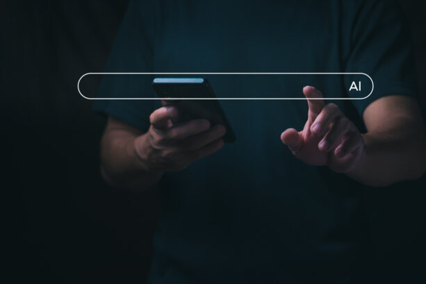 Google search on tablet